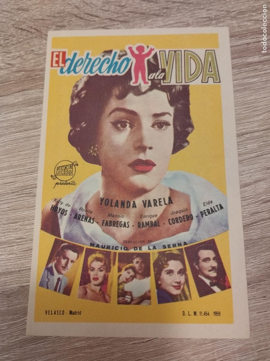 Kino: SEV. PROGRAMA DE CINE. EL DERECHO A LA VIDA. CINE MARIN. TERUEL.