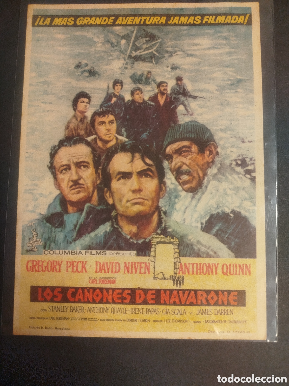 Cine: LOS CA&Ntilde;ONES DE NAVARONE S/PUBLICIDAD - Foto 1