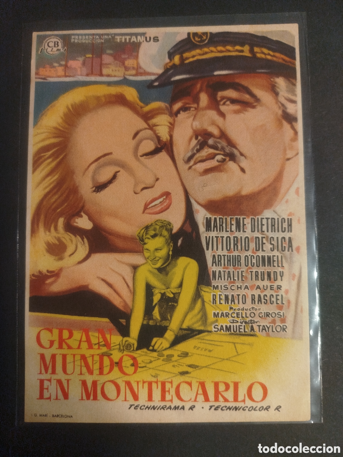 Cine: GRAN MUNDO EN MONTECARLO S/PUBLICIDAD