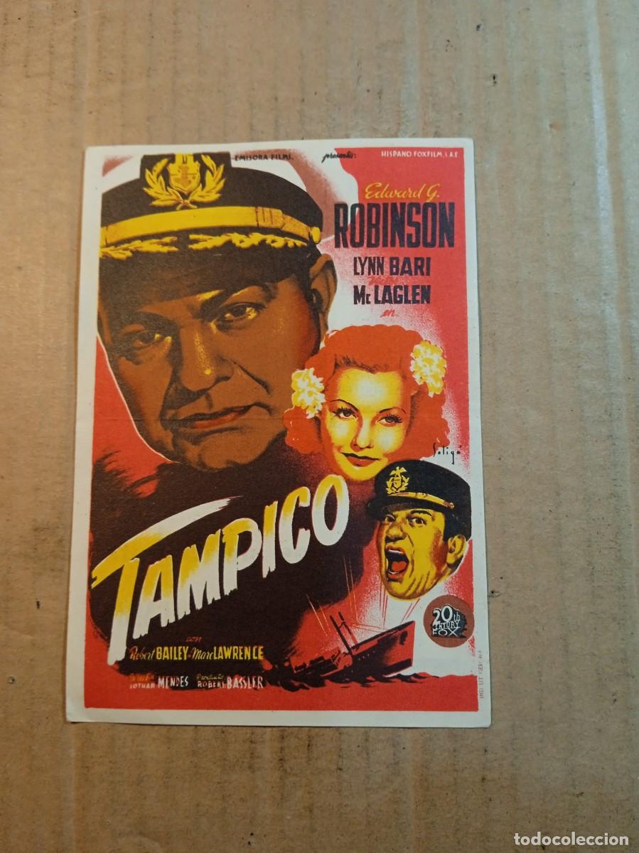 Kino: FOLLETO DE MANO CON PUBLICIDAD TAMPICO