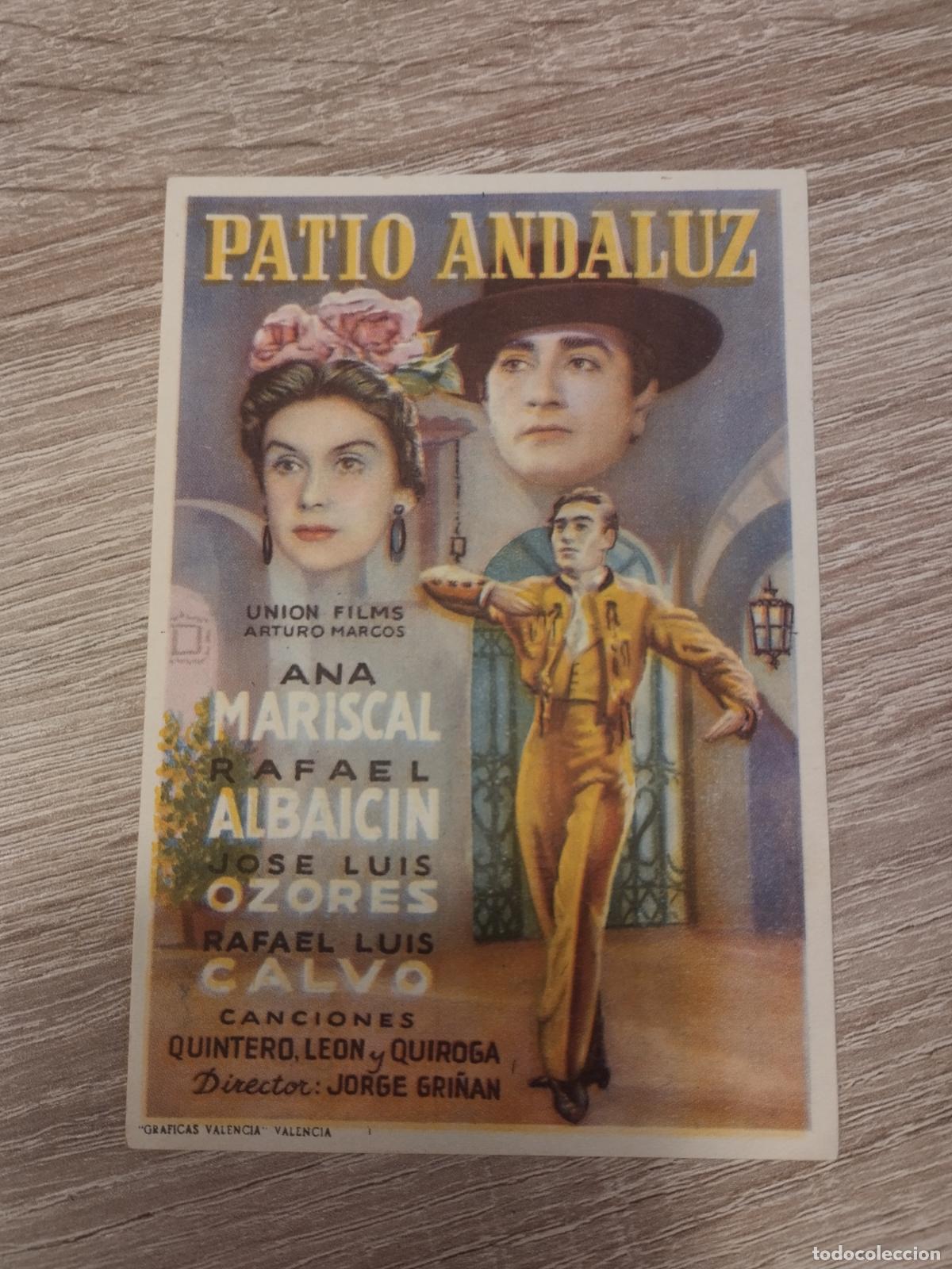Kino: SEV. PROGRAMA DE CINE. PATIO ANDALUZ. CON ANA MARISCAL. CINE MARIN. TERUEL.