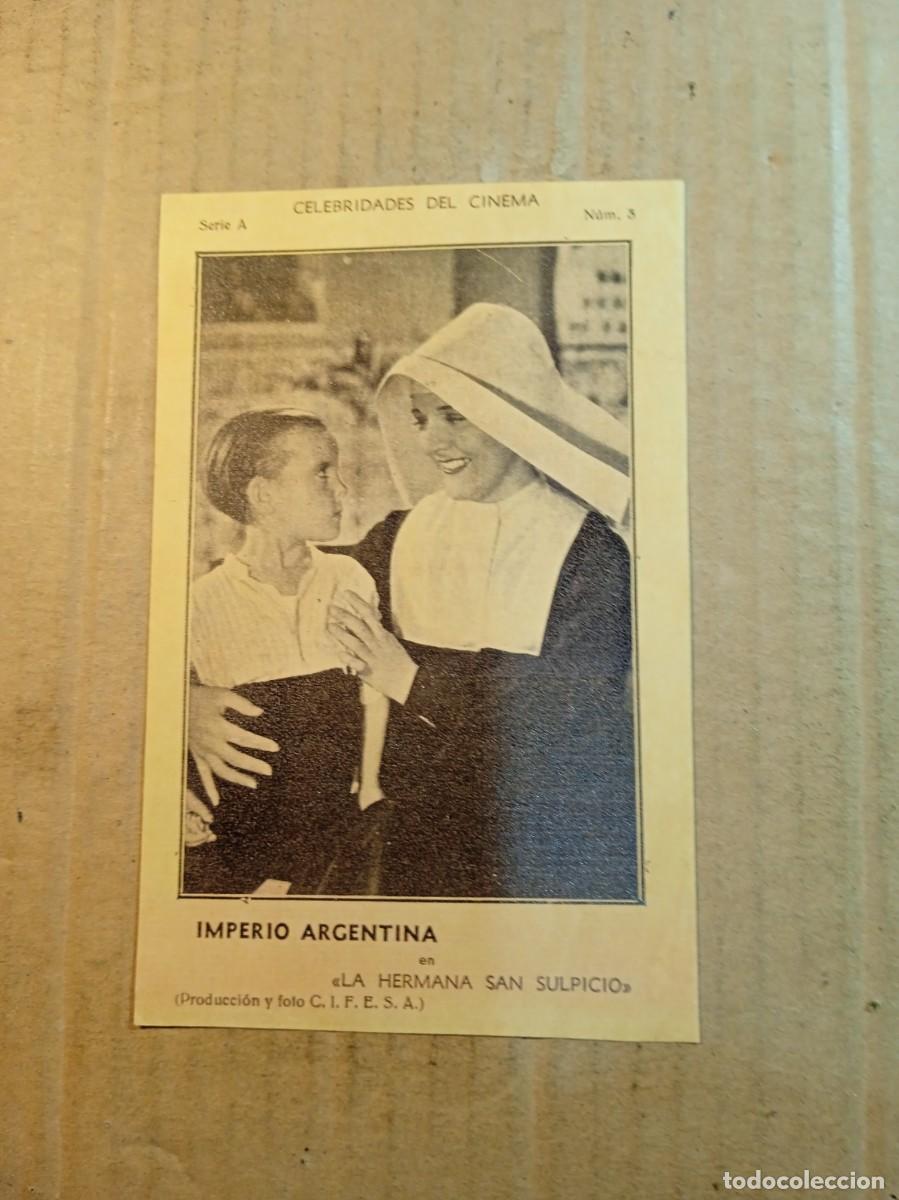 Folhetos de m&atilde;o de filmes antigos de cinema: FOLLETO DE MANO CON PUBLICIDAD LA HERMANA SAN SULPICIO (COPIA)