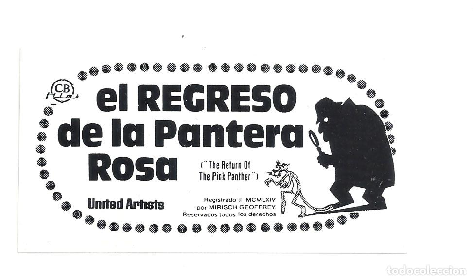 Kino: PTCC 845 EL REGRESO DE LA PANTERA ROSA PETER SELLERS BLAKE EDWARDS PROGRAMA CLICHE CB