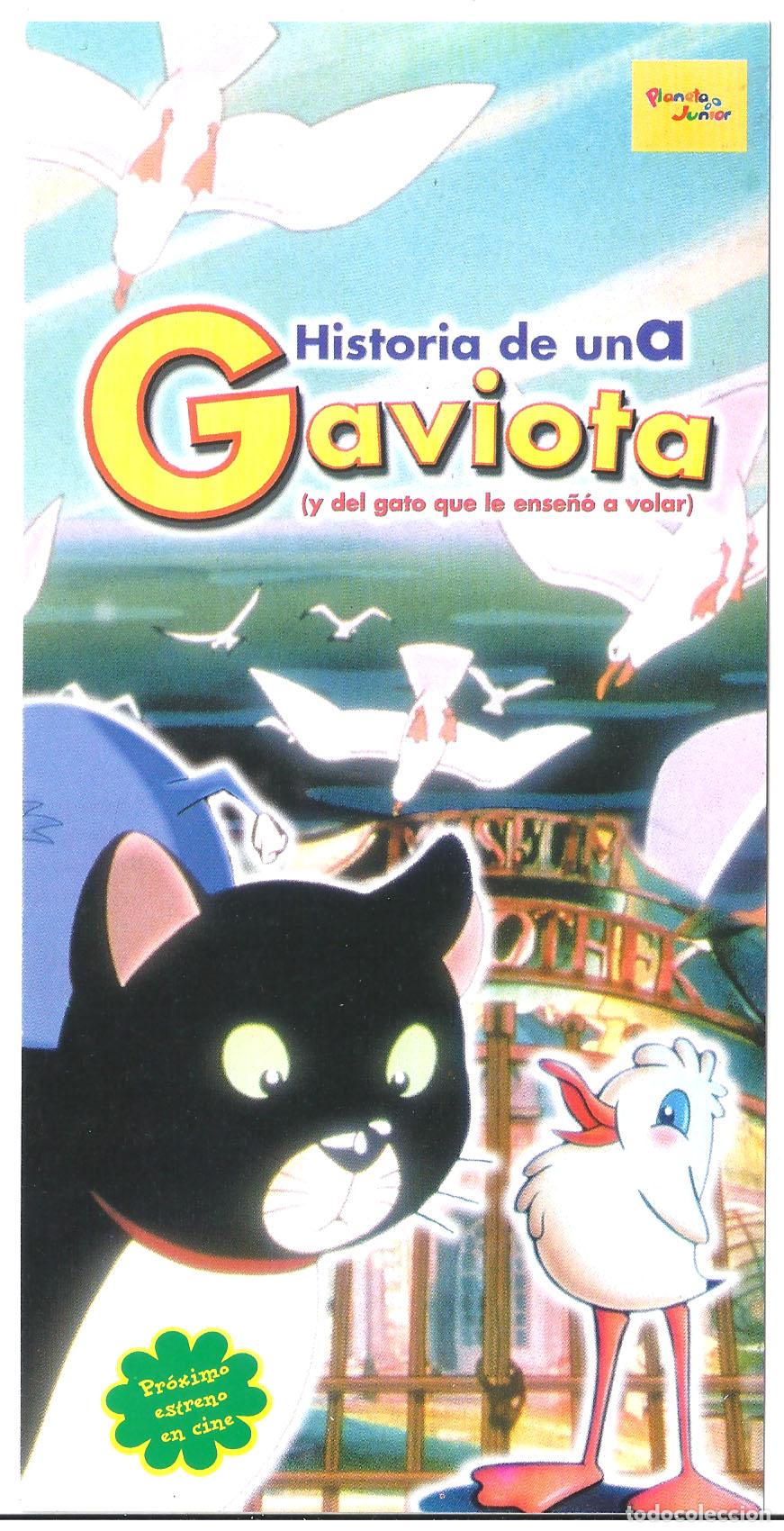  Flyers Publicitaires de films Anciens: PTCC 846 HISTORIA DE UNA GAVIOTA PROGRAMA TARJETA INVITACION ANIMACION