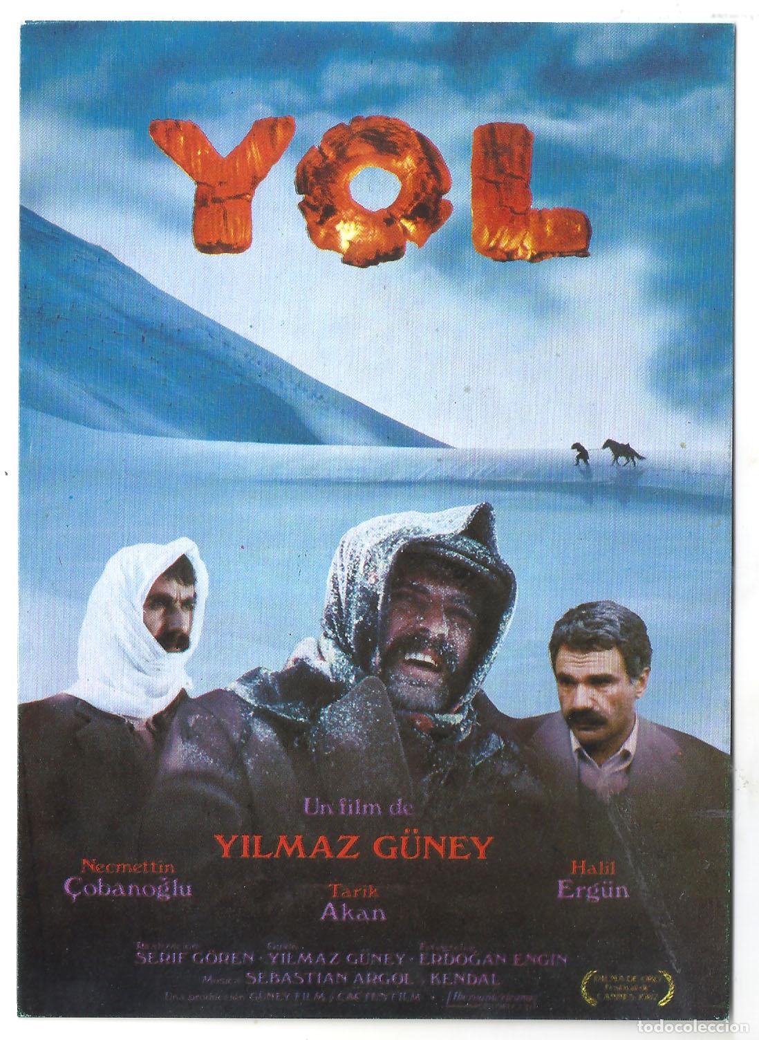 Cine: PTCC 846 YOL PROGRAMA INVITACION PREESTRENO YILMAZ GUNEY