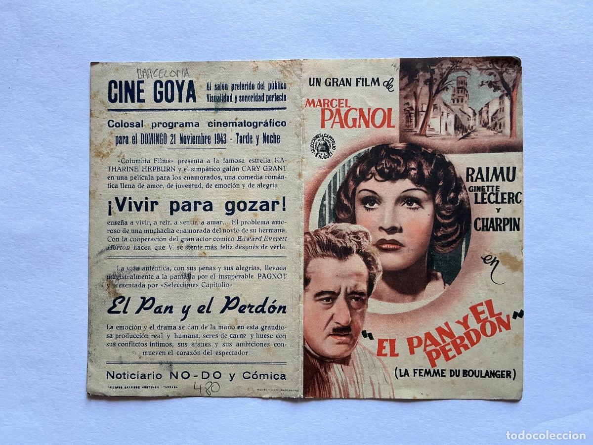 Kino: PROGRAMA DOBLE EL PAN Y EL PERD&Oacute;N RAIMU CINE GOYA BARCELONA