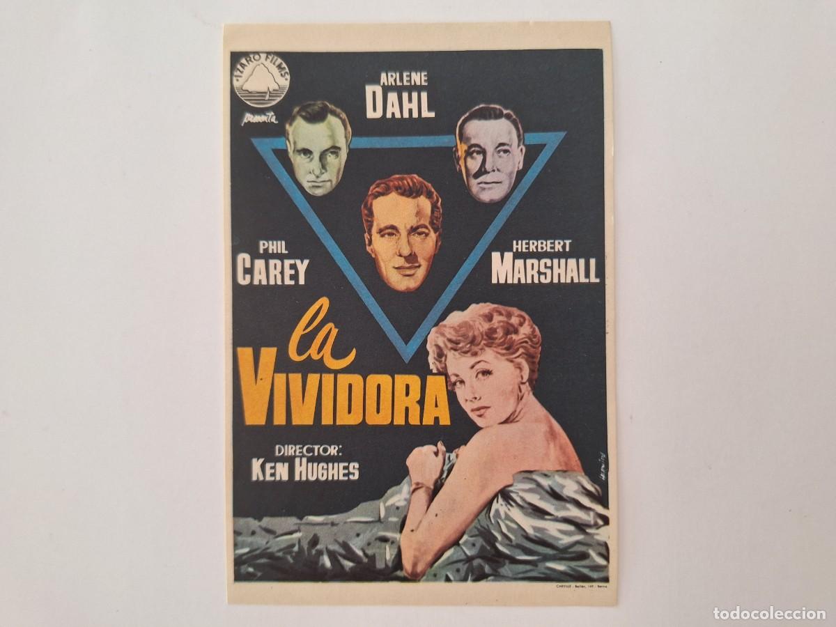 Cine: CINE FOLLETO DE MANO LA VIVIDORA SIN PUBLICIDAD FMD RV 62