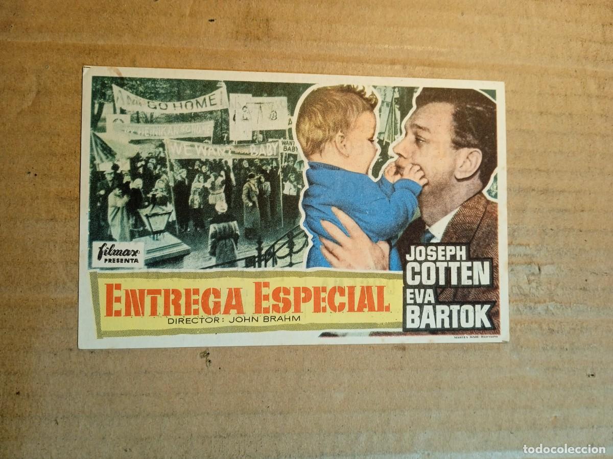  Flyers Publicitaires de films Anciens: FOLLETO DE MANO CON PUBLICIDAD ENTREGA ESPACIAL
