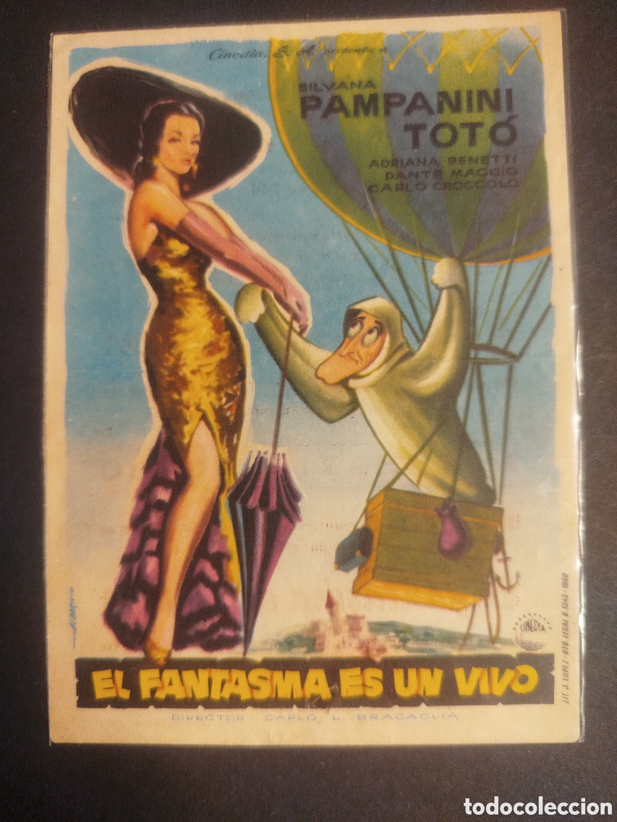 Cine: EL FANTASMA ES UN VIVO C/PUBLICIDAD