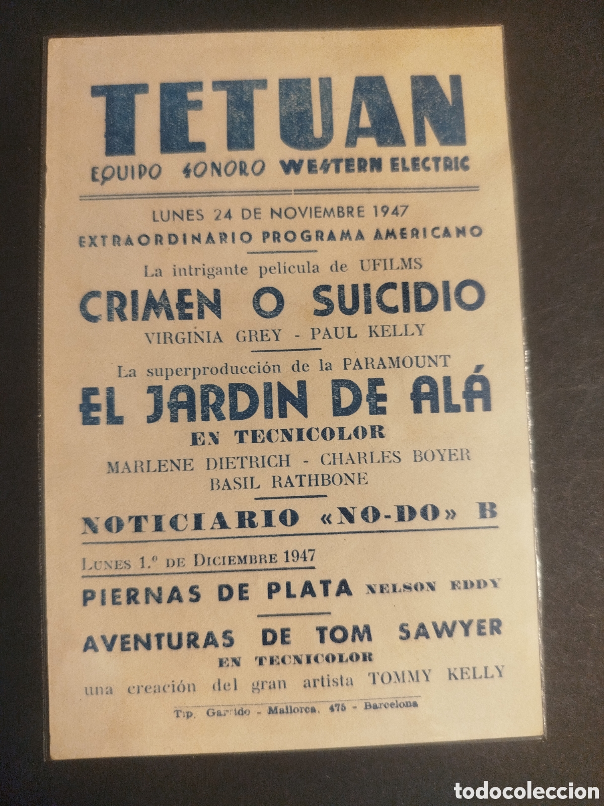 Cine: EL JARD&Iacute;N DE AL&Aacute; C/PUBLICIDAD - Foto 2