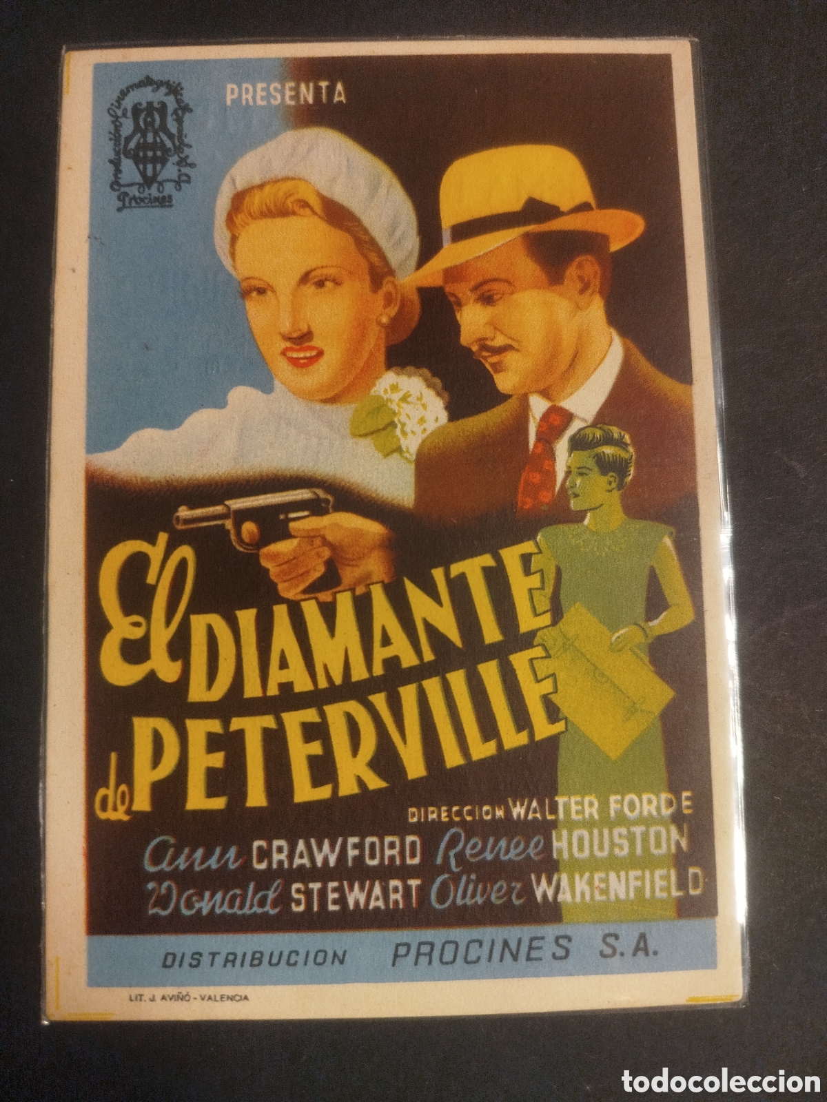 Cine: EL DIAMANTE DE PETERVILLE C/PUBLICIDAD