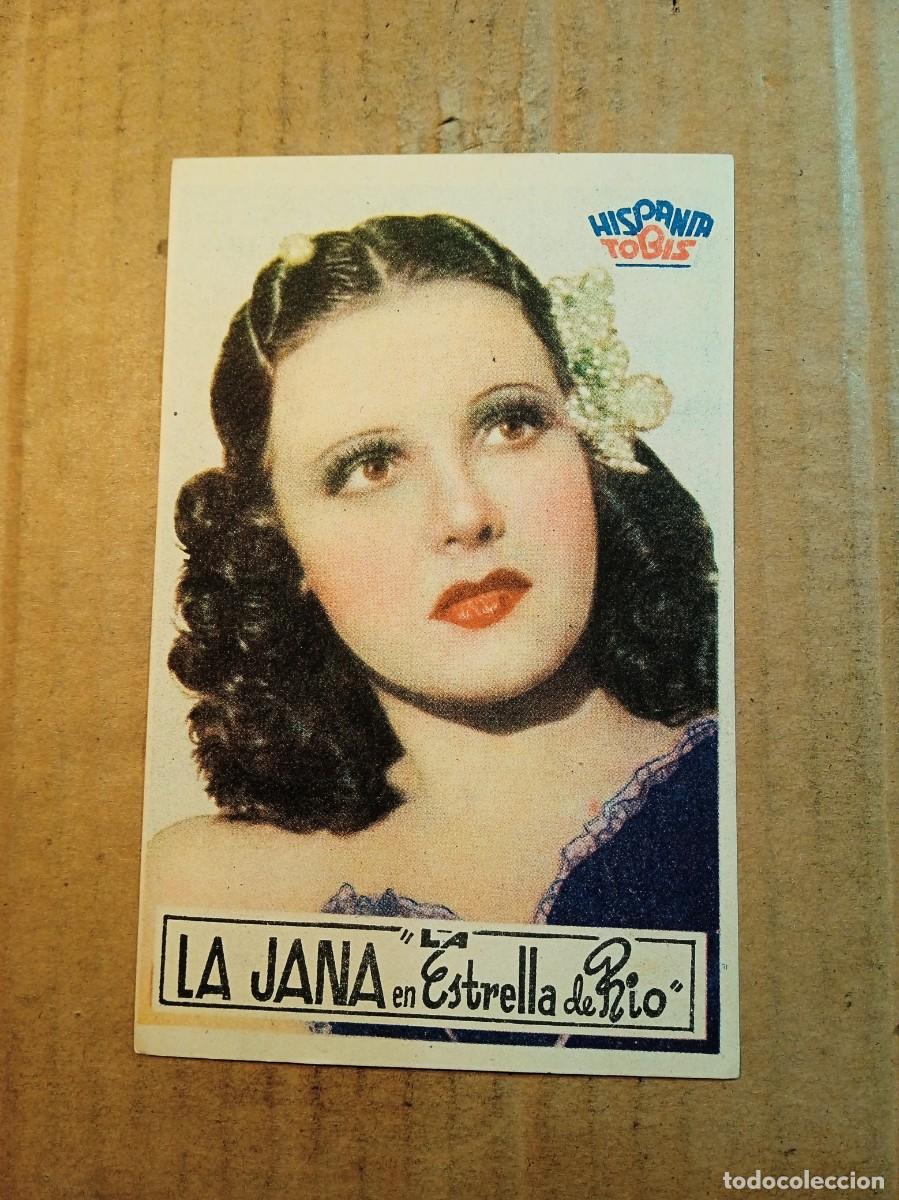 Cinema: FOLLETO DE MANO CON PUBLICIDAD ESTRELLA DE RIO