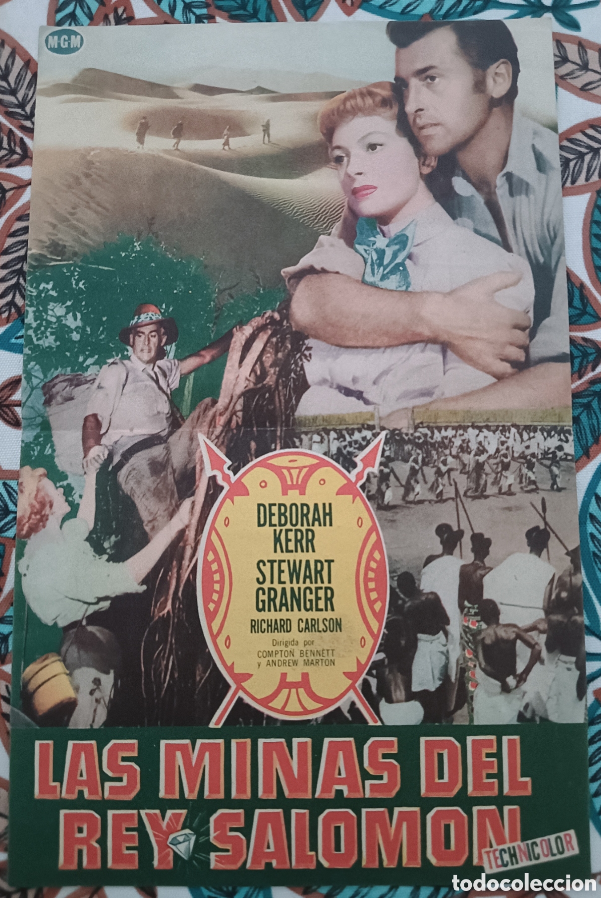 Cine: LAS MINAS DEL REY SALOM&Oacute;N - STEWART GRANGER, DEBORAH KERR - CON PUBLICIDAD