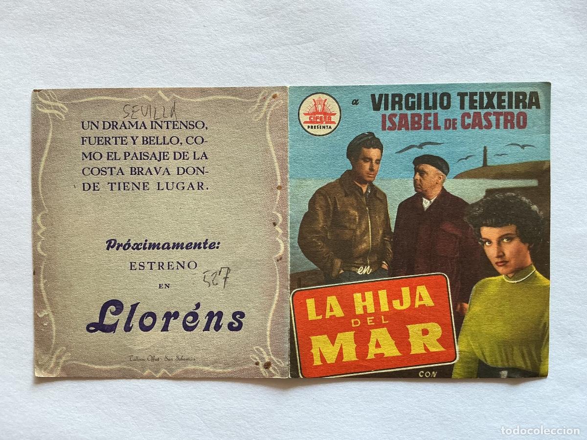 Cine: PROGRAMA DOBLE CIFESA LA HIJA DEL MAR ISABEL DE CASTRO CINE LLORENS SEVILLA