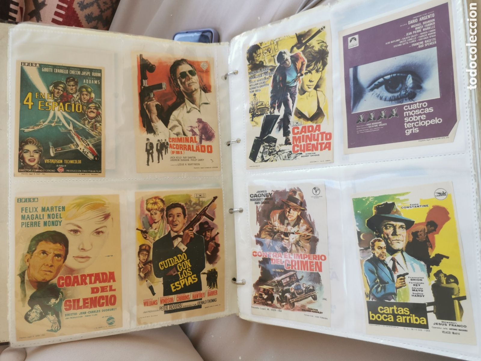 Cine: &Aacute;lbum antiguo de programas de cine - Foto 1