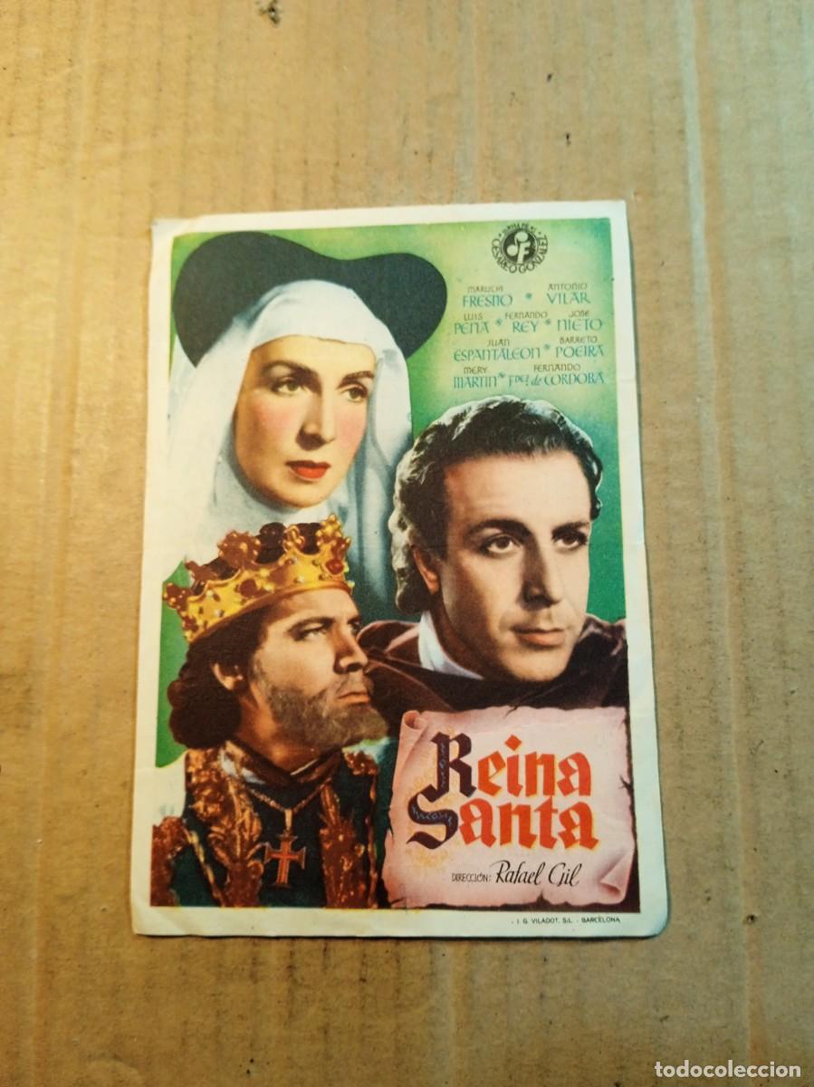  Flyers Publicitaires de films Anciens: FOLLETO DE MANO CON PUBLICIDAD REINA SANTA