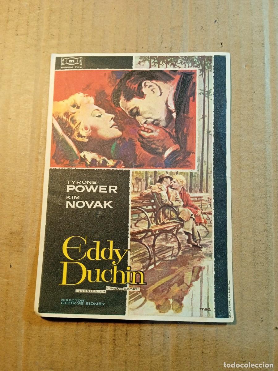  Flyers Publicitaires de films Anciens: FOLLETO DE MANO CON PUBLICIDAD EDDY DUCHIN