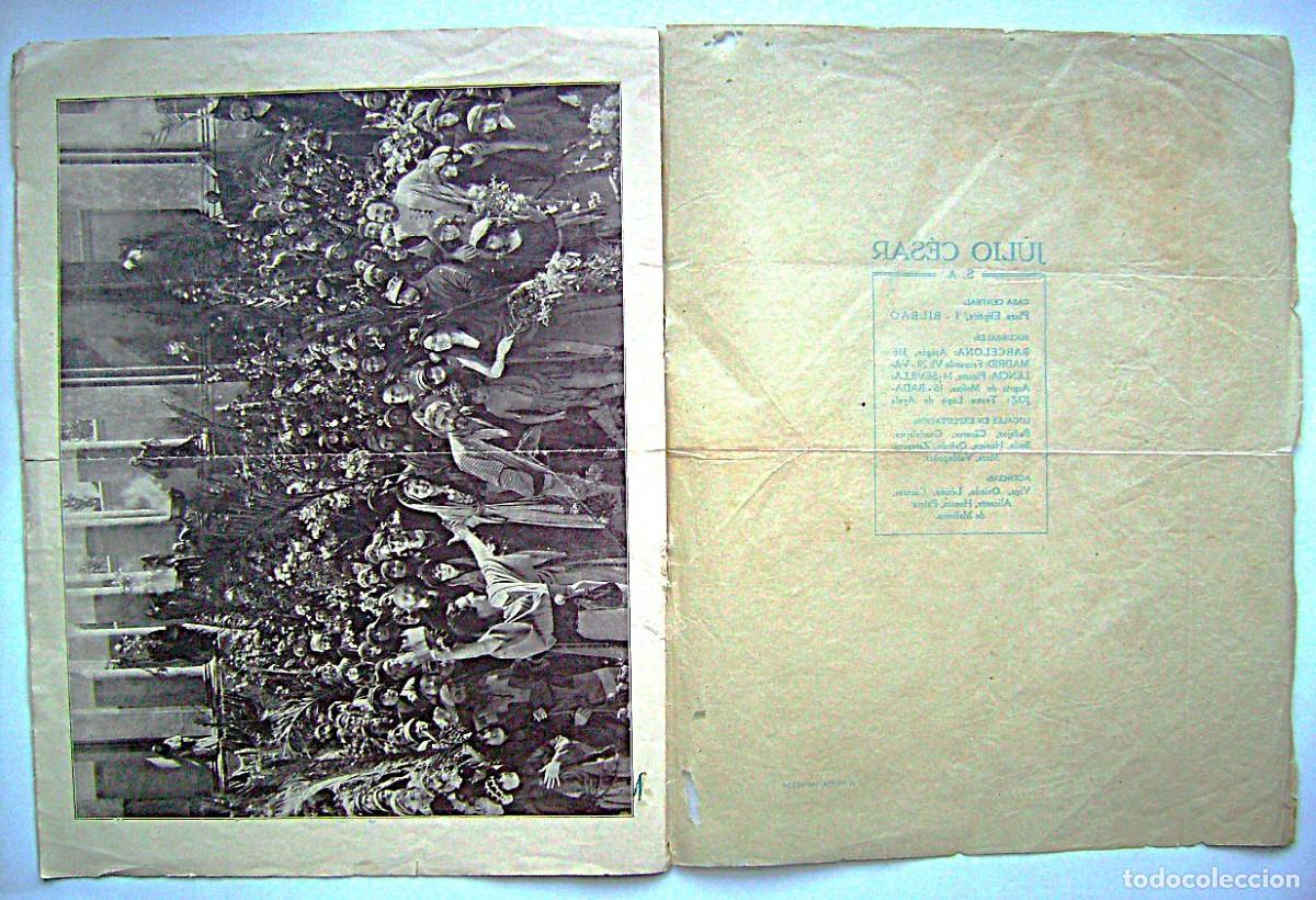 Cine: EL REY DE REYES, de Cecil B.Mille. 1928. programa-gu&iacute;a 25 X 32,5 cms. - Foto 3