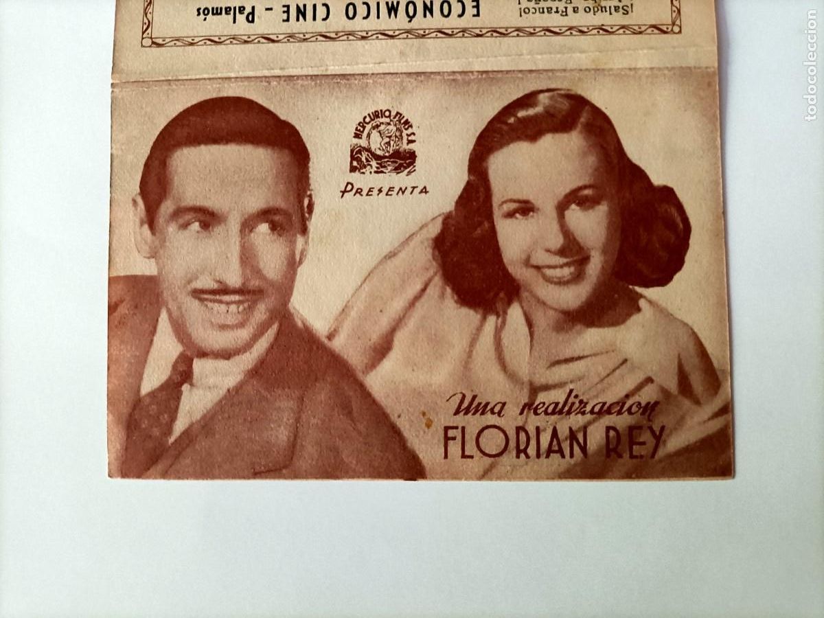 Kino: &Eacute;RAMOS 7 A LA MESA. C/P. ECON&Oacute;MICO CINE PALAM&Oacute;S. 1942, ES DOBLE, BLANCA DE SILOS.