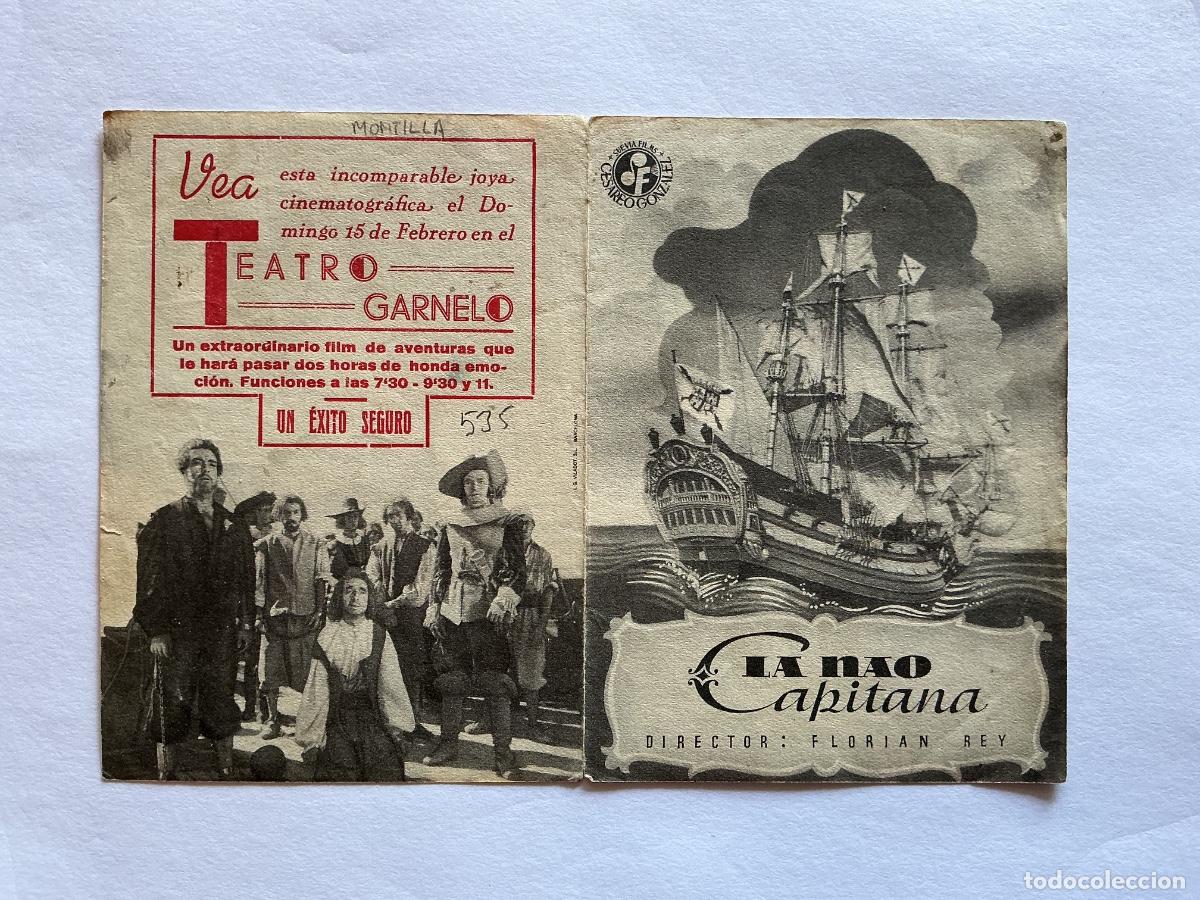 Kino: PROGRAMA DOBLE LA NAO CAPITANA JORGE MISTRAL CINE TEATRO GARNELO MONTILLA C&Oacute;RDOBA
