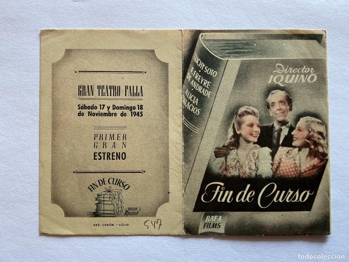 Cinema: PROGRAMA DOBLE FIN DE CURSO ALICIA PALACIOS CINE GRAN TEATRO FALLA CADIZ