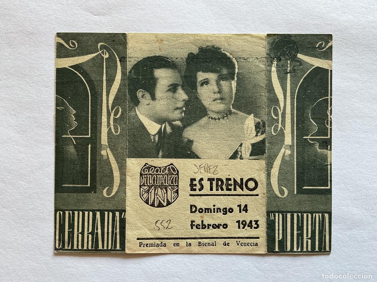 Cinema: PROGRAMA TRIPLE PUERTA CERRADA LIBERTAD LAMARQUE CINE TEATRO VILLAMARTA JEREZ DE LA FRONTERA C&Aacute;DIZ