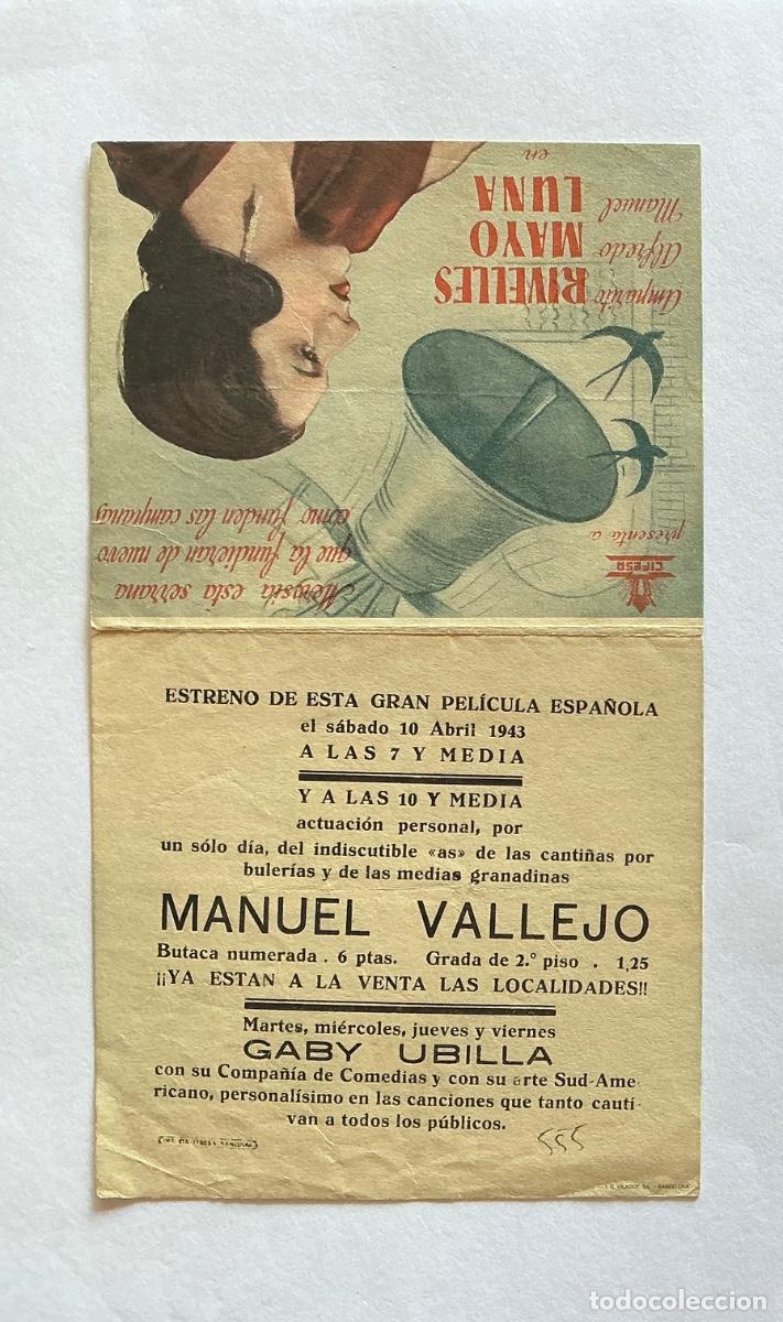 Cine: PROGRAMA DOBLE CIFESA MALVALOCA MANUEL LUNA CINE SANLUCAR DE BARRAMEDA C&Aacute;DIZ