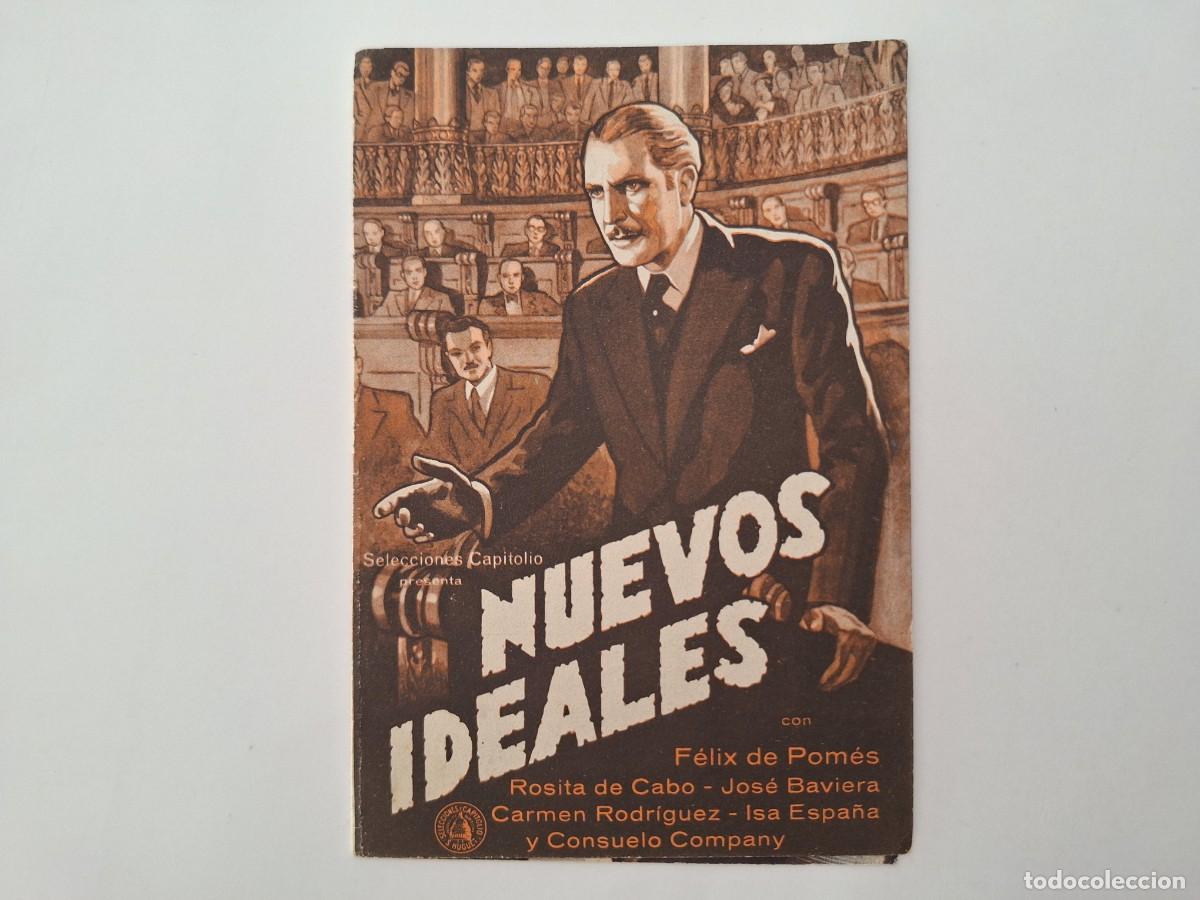 Cine: CINE FOLLETO MANO DOBLE NUEVOS IDEALES PATHE PALACIO CINEMATOGRAFO SEVILLA FMD RV 93