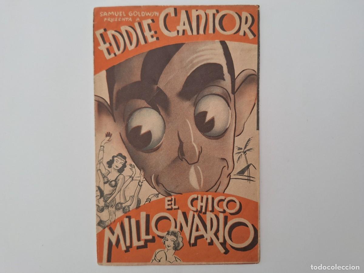 Cine: CINE FOLLETO MANO DOBLE EL CHICO MILLONARIO FMD RV 95