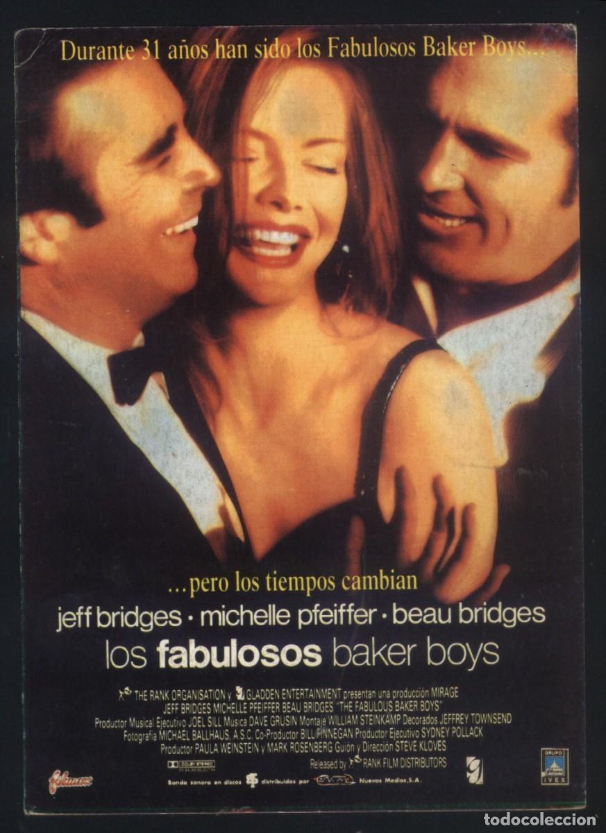 Cine: Q-12042- LOS FABULOSOS BAKER BOYS (The Fabulous Baker Boys) JEFF BRIDGES - MICHELLE PFEIFFER