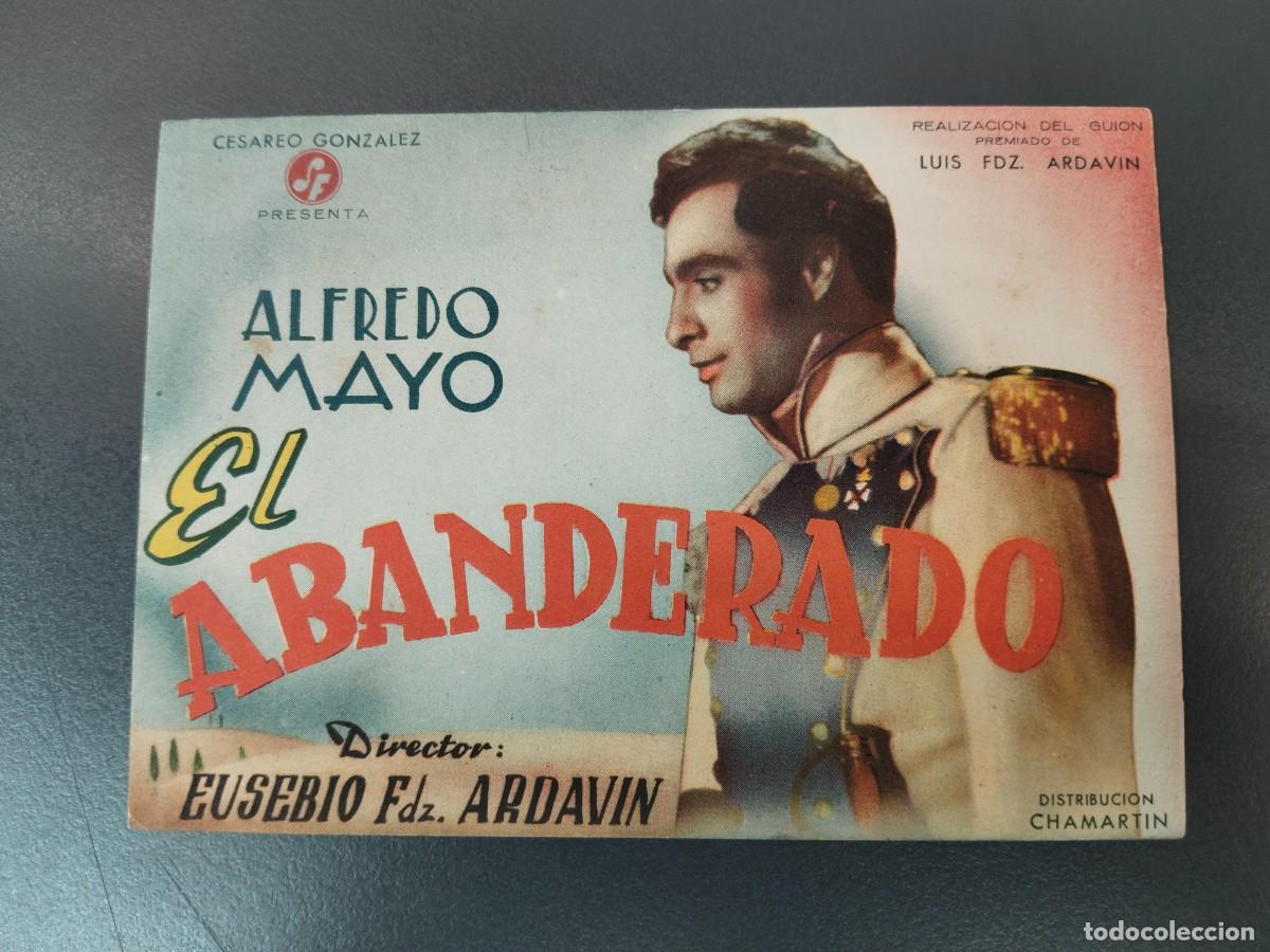 Cinema: Programa d&iacute;ptico El Abanderado, Alfredo Mayo, Sal&oacute;n Anita, Jerez de los Caballeros.