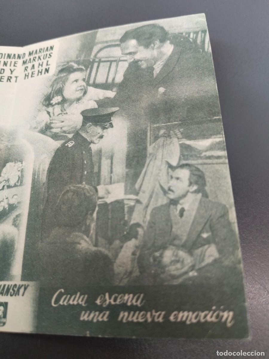 Cine: Tr&iacute;o Tonelli. Cine Rialto Don Benito, Badajoz. Programa d&iacute;ptico. - Foto 6