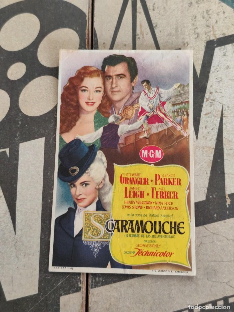 Cine: Scaramouche con publicidad Cine Espa&ntilde;a Villa-Carlos