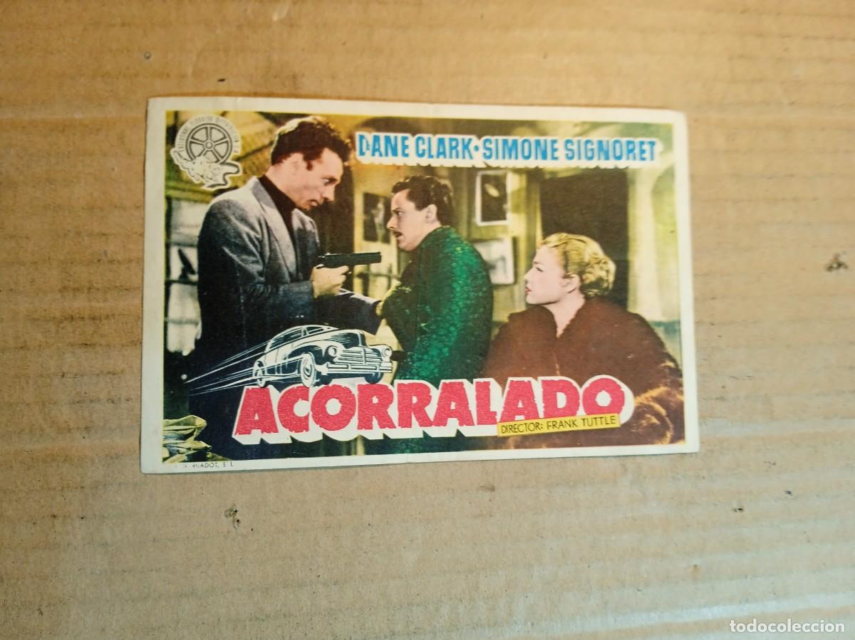 Kino: FOLLETO DE MANO CON PUBLICIDAD ACORRALADO
