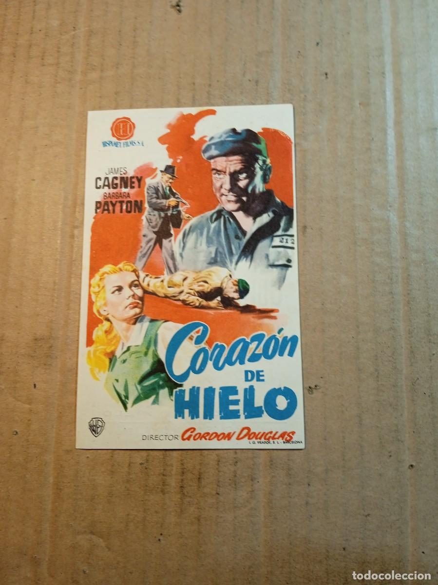 Kino: FOLLETO DE MANO CON PUBLICIDAD CORAZON DE HIELO
