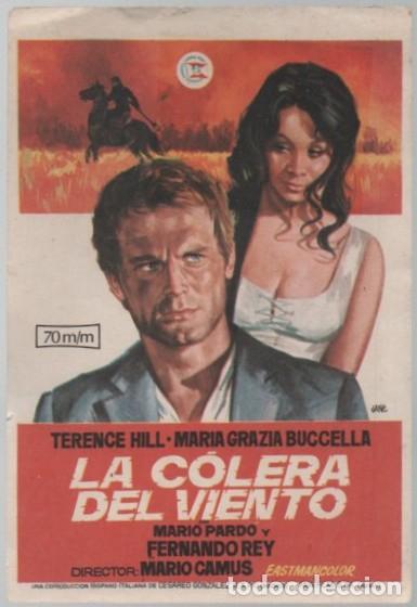 Cine: PROGRAMA DE CINE: LA C&Oacute;LERA DEL VIENTO PC-11564 - Foto 1