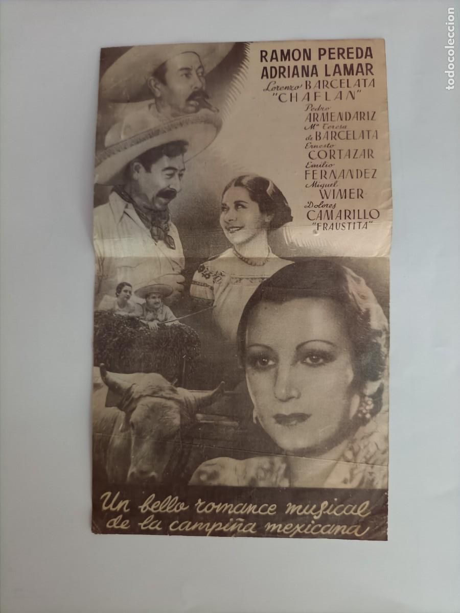 Kino: LAS CUATRO MILPAS. ES DOBLE, ADRIANA LAMAR, PEDRO ALMENDARIZ, S/P.
