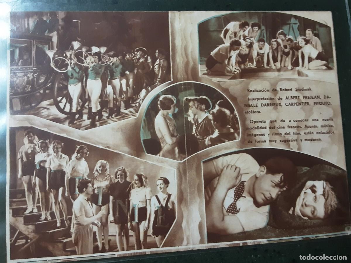 Cine: SE ACAB&Oacute; LA CRISIS, ALBERT PREJEAN, DANIELLE DARRIEUX. - Foto 2
