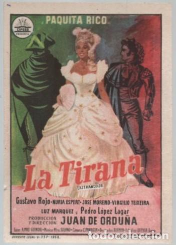 Cine: PROGRAMA DE CINE: LA TIRANA PC-11569 - Foto 1