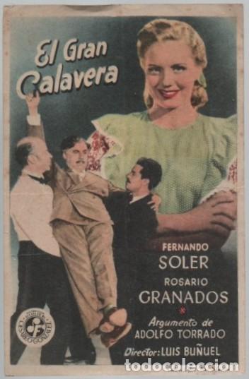 Cine: PROGRAMA DE CINE: EL GRAN CALAVERA PC-11571 - Foto 1