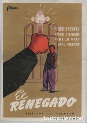 Cine: PROGRAMA DE CINE: EL RENEGADO PC-11575 - Foto 1