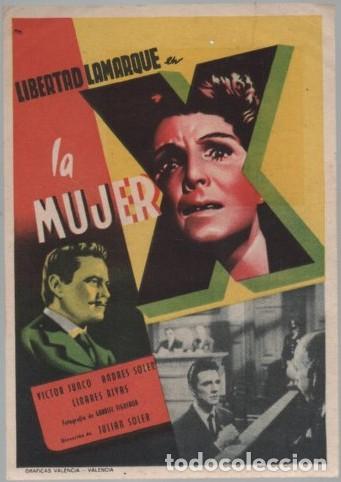 Cine: PROGRAMA DE CINE: LA MUJER PC-11585 - Foto 1