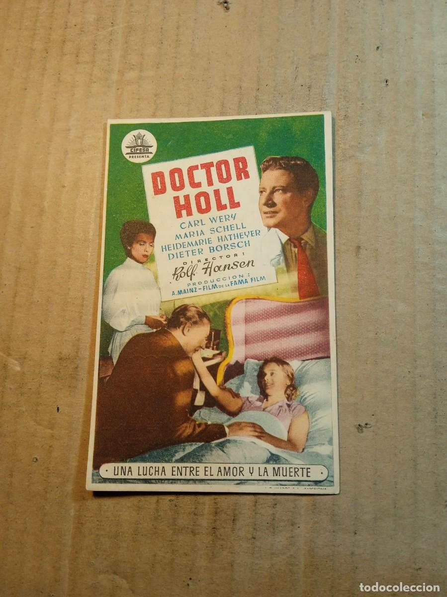 Cine: FOLLETO DE MANO CON PUBLICIDAD DOCTOR HOLL