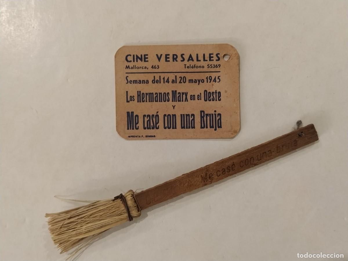 Kino: ME CASE CON UNA BRUJA & LOS HERMANOS MARX EN EL OESTE - CINE VERSALLES - PROGRAMA DE CINE -VER FOTOS