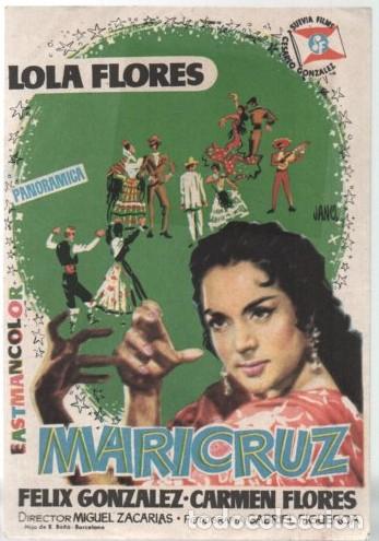 Cine: PROGRAMA DE CINE: MARICRUZ PC-11598 - Foto 1