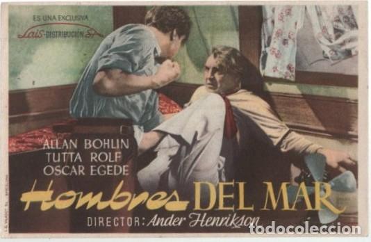 Cine: PROGRAMA DE CINE: HOMBRES DEL MAR PC-11602 - Foto 1