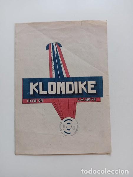  Flyers Publicitaires de films Anciens: KLONDIKE PROGRAMA DOBLE EXCLUSIVAS DIANA THELMA TODD LYLE TALBOT AVIACION