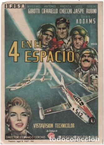 Cine: PROGRAMA DE CINE: 4 EN EL ESPACIO PC-11612 - Foto 1