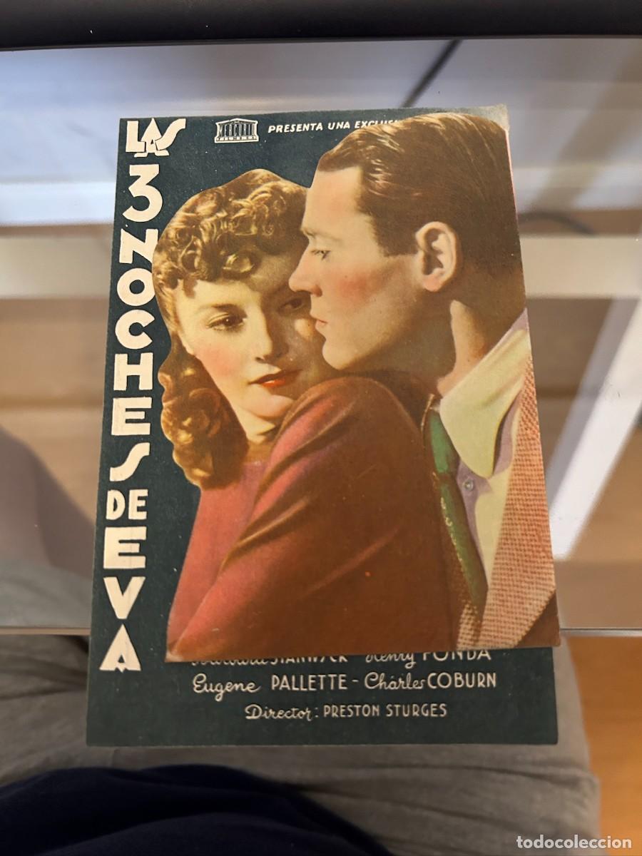 Cine: LAS 3 NOCHES DE EVA CINEMA SABOYA BUEN ESTADO 16