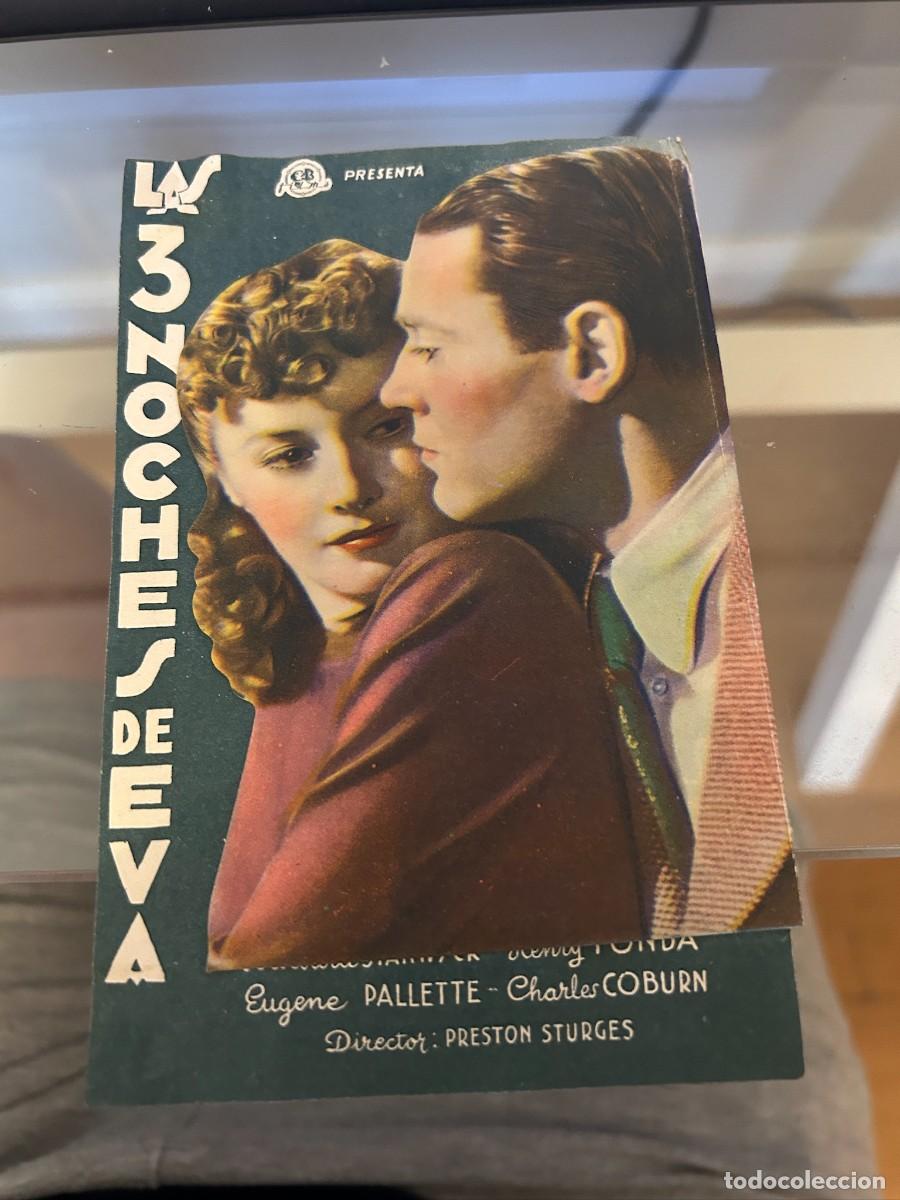 Cine: LAS 3 NOCHES DE EVA CINE DORADO ZARAGOZA BUEN ESTADO 18